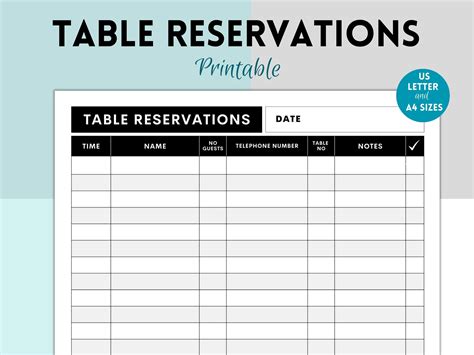 Reservation